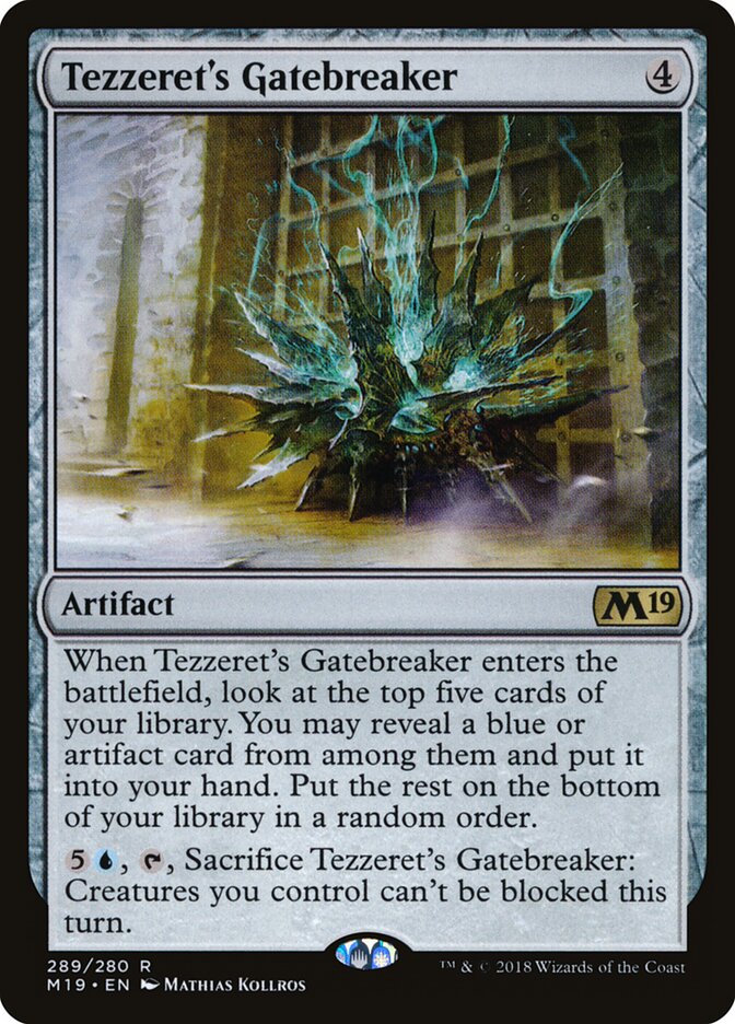 Tezzeret's Gatebreaker — Core Set 2019 (M19) #289