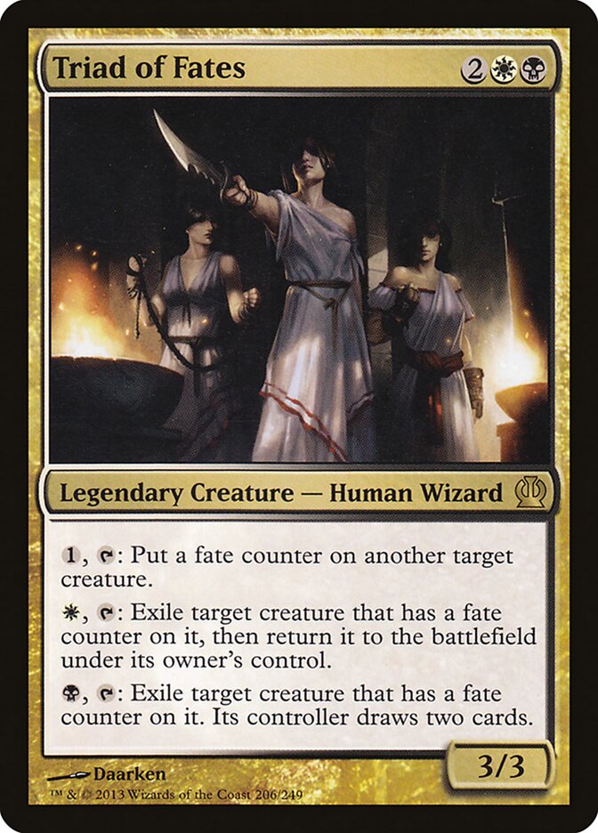 Triad of Fates — Theros (THS) #206