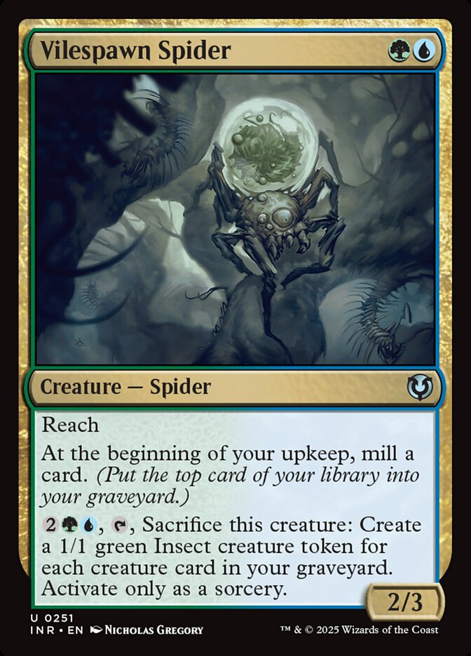 Vilespawn Spider — Innistrad Remastered (INR) #251