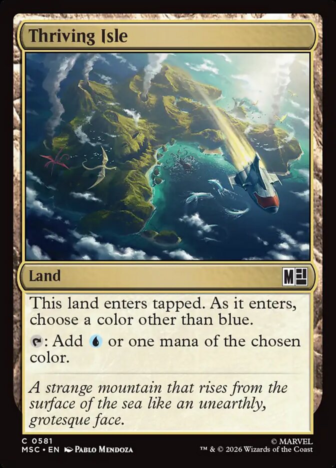 Thriving Isle — Marvel Super Heroes Commander (MSC) #581
