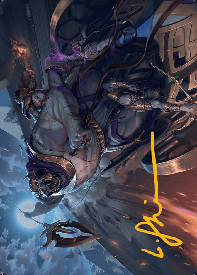 Zahur, Glory's Past // Zahur, Glory's Past — Aetherdrift Art Series (ADFT) #10