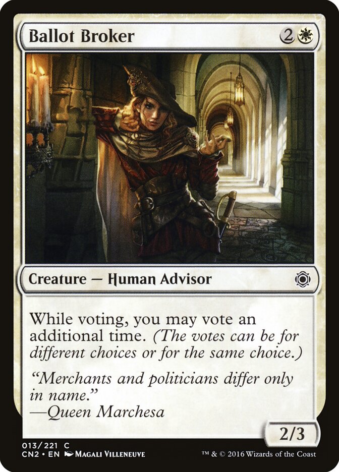 Ballot Broker — Conspiracy: Take the Crown (CN2) #13