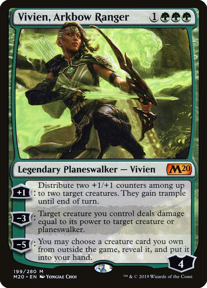 Vivien, Arkbow Ranger — Core Set 2020 (M20) #199