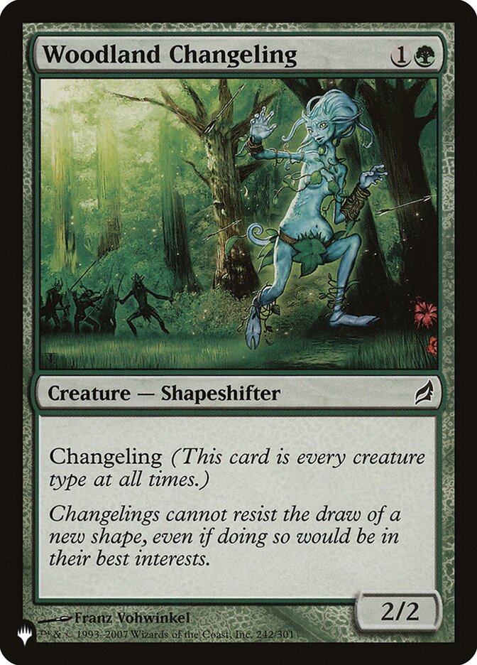 Woodland Changeling — The List (PLST) #LRW-242