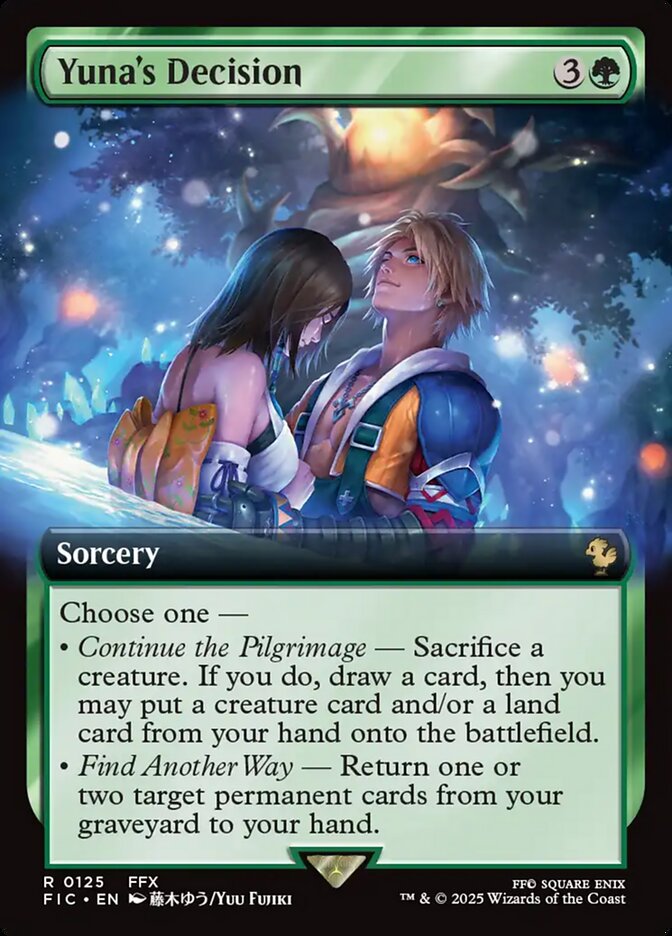 Yuna's Decision — Final Fantasy Commander (FIC) #125