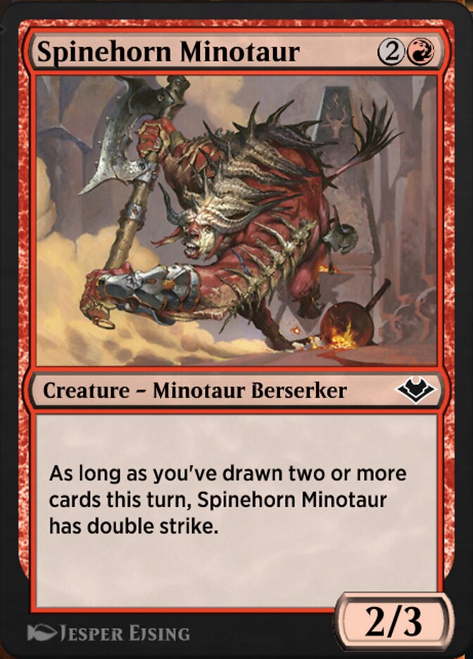 Spinehorn Minotaur — Jumpstart: Historic Horizons (J21) #516