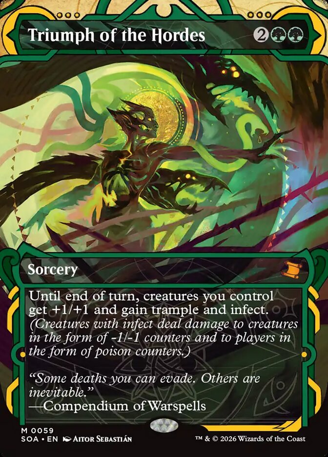 Triumph of the Hordes — Secrets of Strixhaven Mystical Archive (SOA) #59