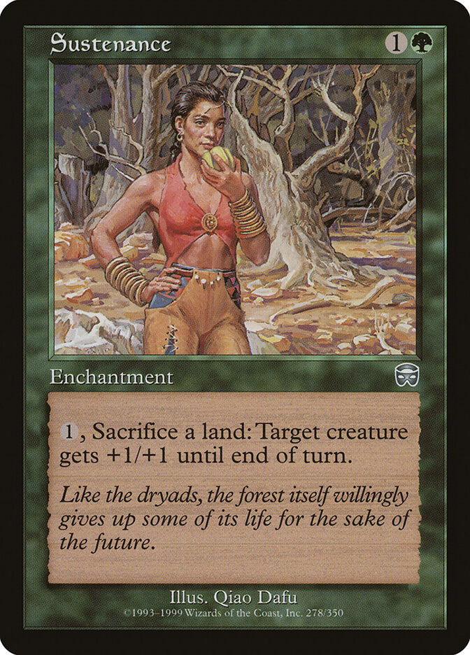 Sustenance — Mercadian Masques (MMQ) #278