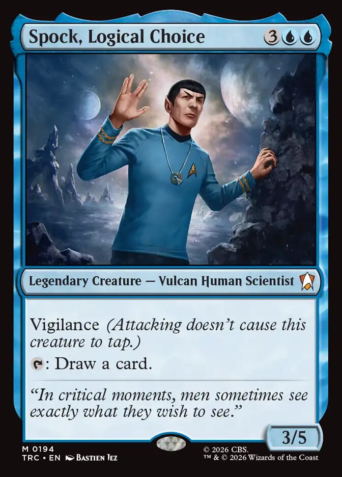 Spock, Logical Choice — Star Trek Commander (TRC) #194
