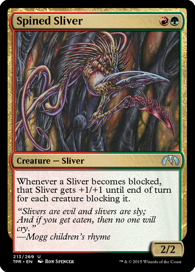 Spined Sliver — Tempest Remastered (TPR) #213