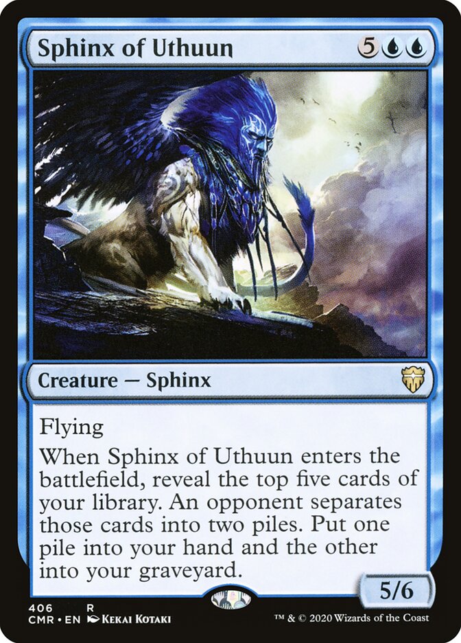 Sphinx of Uthuun — Commander Legends (CMR) #406