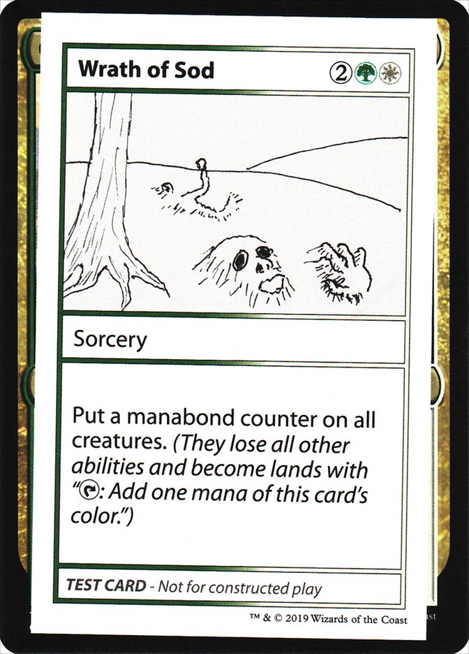 Wrath of Sod — Mystery Booster Playtest Cards 2021 (CMB2) #103
