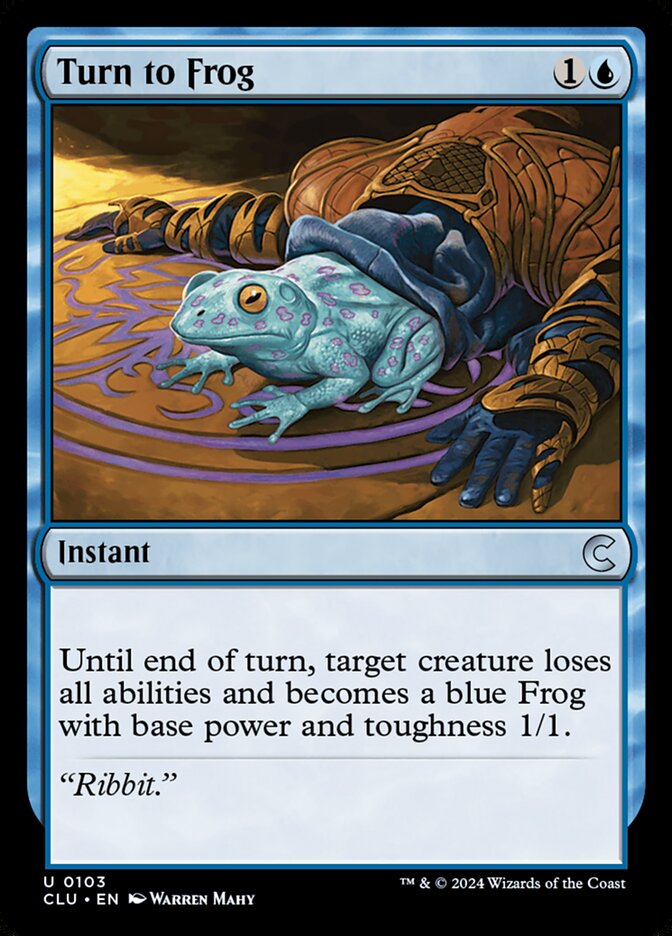 Turn to Frog — Ravnica: Clue Edition (CLU) #103