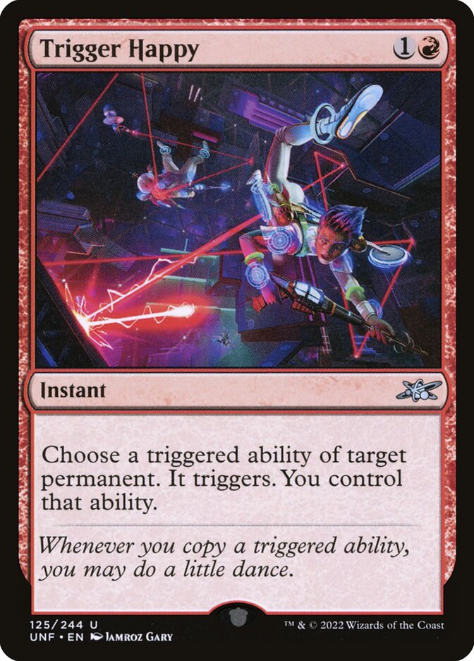 Trigger Happy — Unfinity (UNF) #125