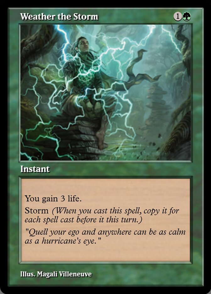 Weather the Storm — Magic Online Promos (PRM) #91321