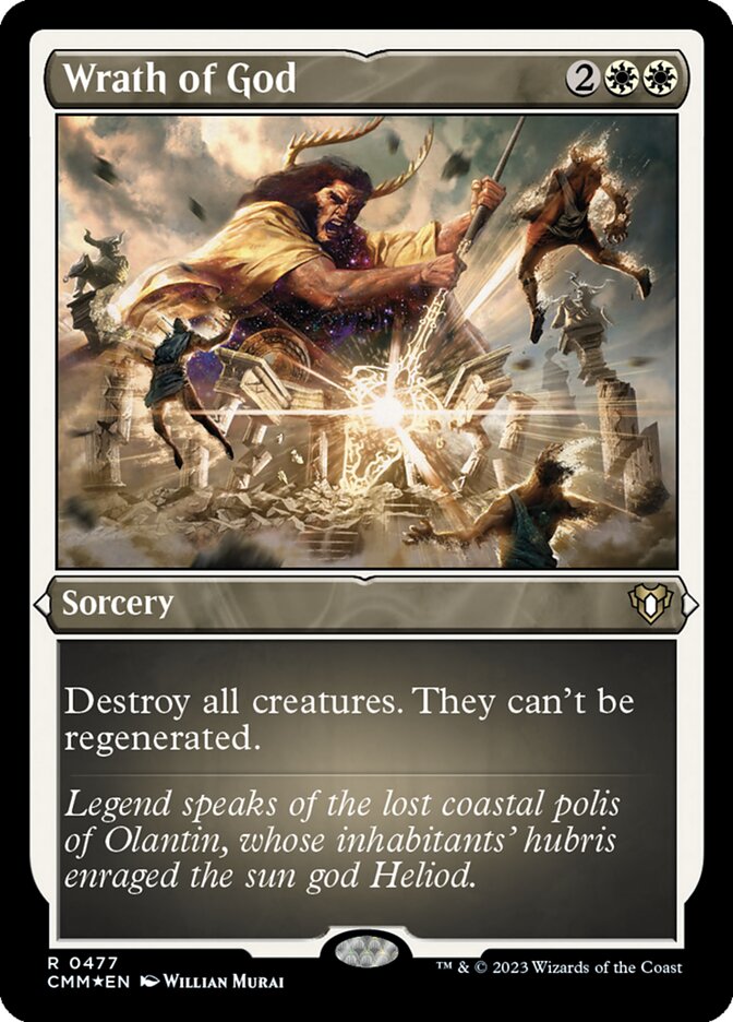 Wrath of God — Commander Masters (CMM) #477