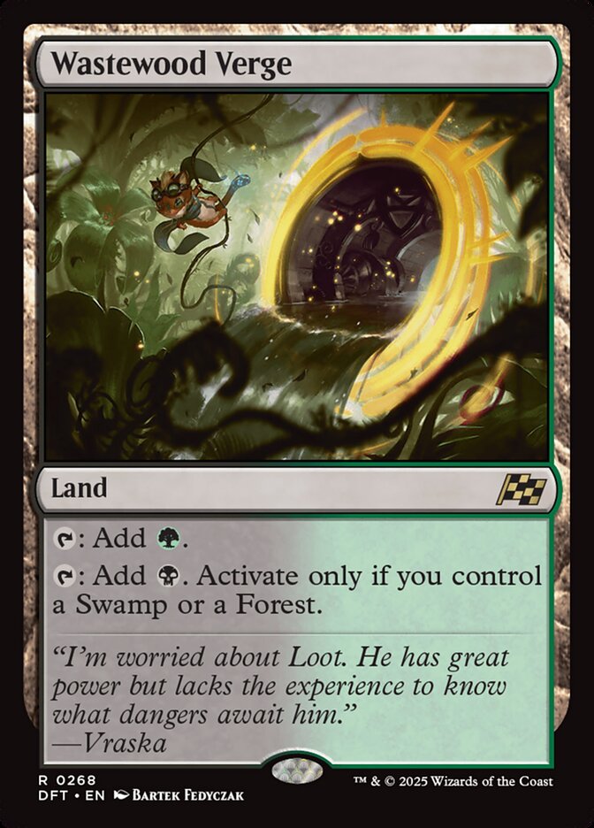 Wastewood Verge — Aetherdrift (DFT) #268