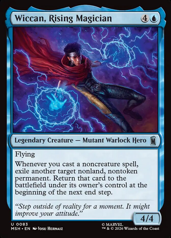 Wiccan, Rising Magician — Marvel Super Heroes (MSH) #83