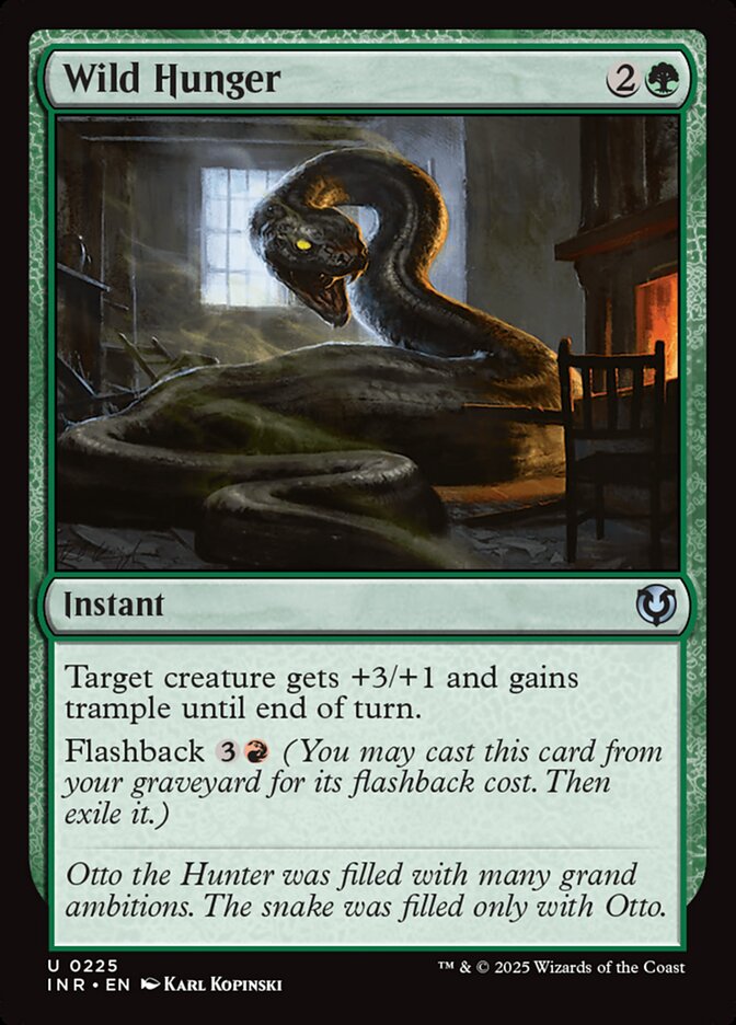 Wild Hunger — Innistrad Remastered (INR) #225