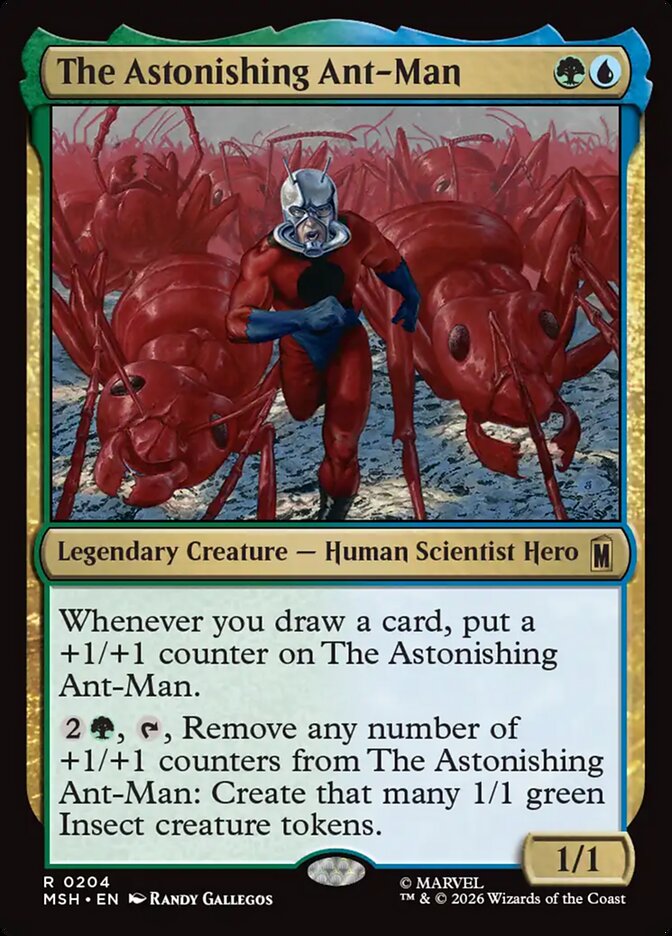 The Astonishing Ant-Man — Marvel Super Heroes (MSH) #204