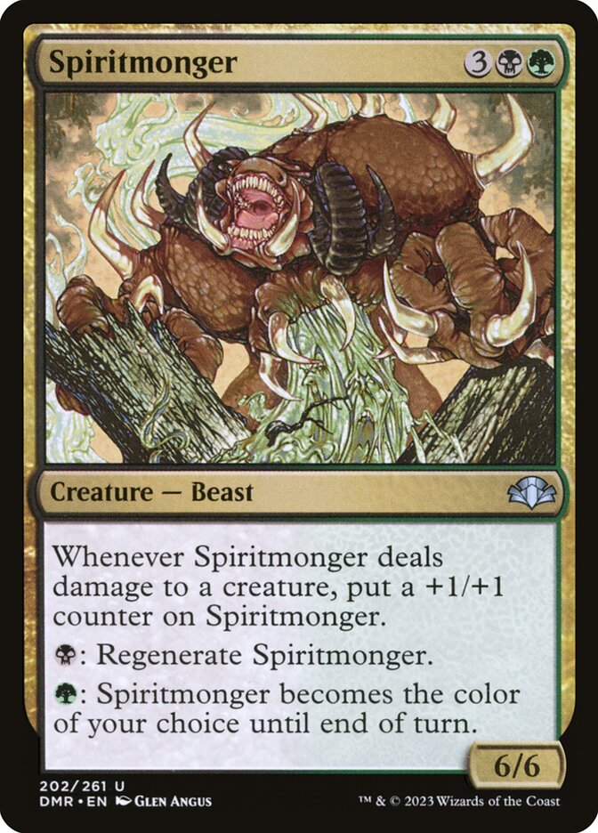 Spiritmonger — Dominaria Remastered (DMR) #202