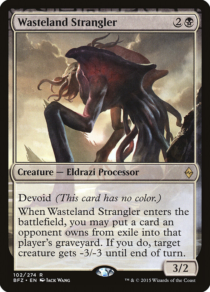 Wasteland Strangler — Battle for Zendikar (BFZ) #102