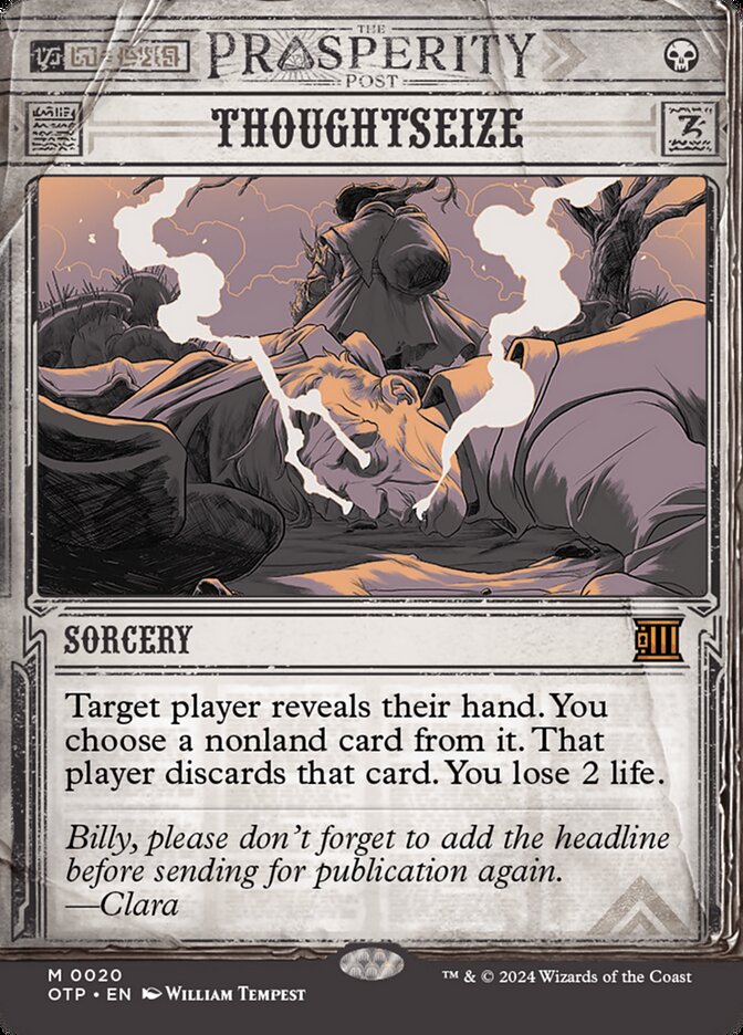 Thoughtseize — Breaking News (OTP) #20