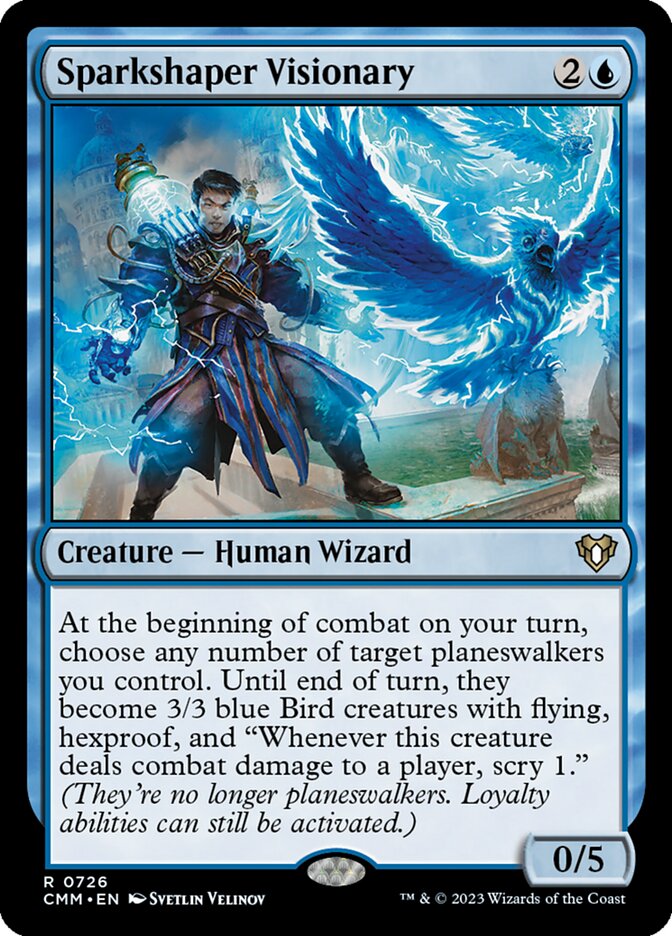 Sparkshaper Visionary — Commander Masters (CMM) #726