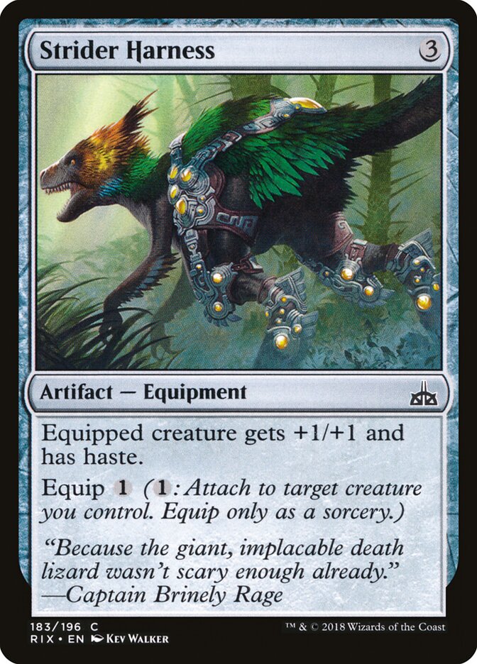 Strider Harness — Rivals of Ixalan (RIX) #183