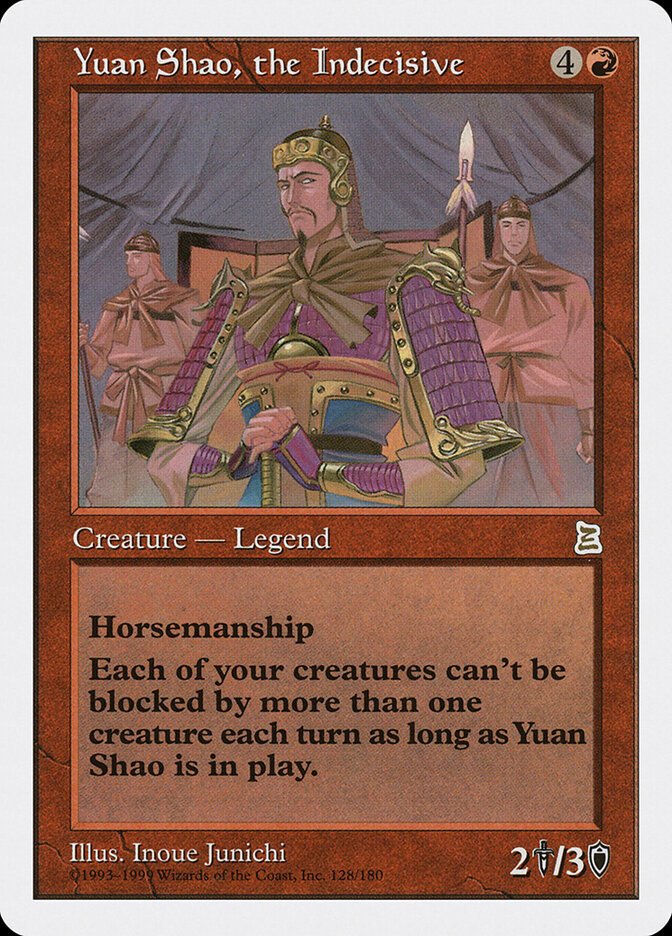Yuan Shao, the Indecisive — Portal Three Kingdoms (PTK) #128