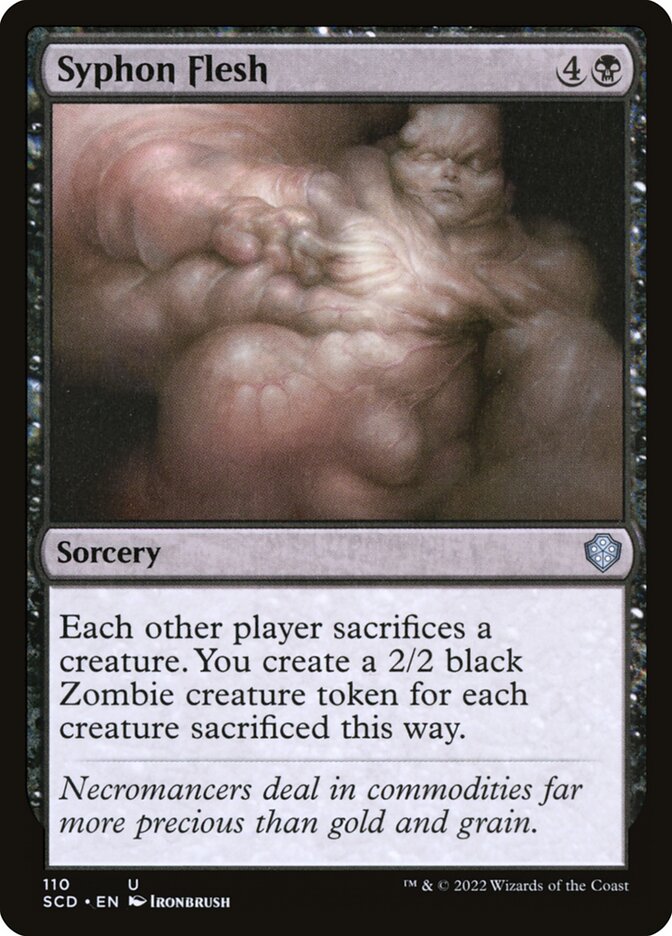 Syphon Flesh — Starter Commander Decks (SCD) #110