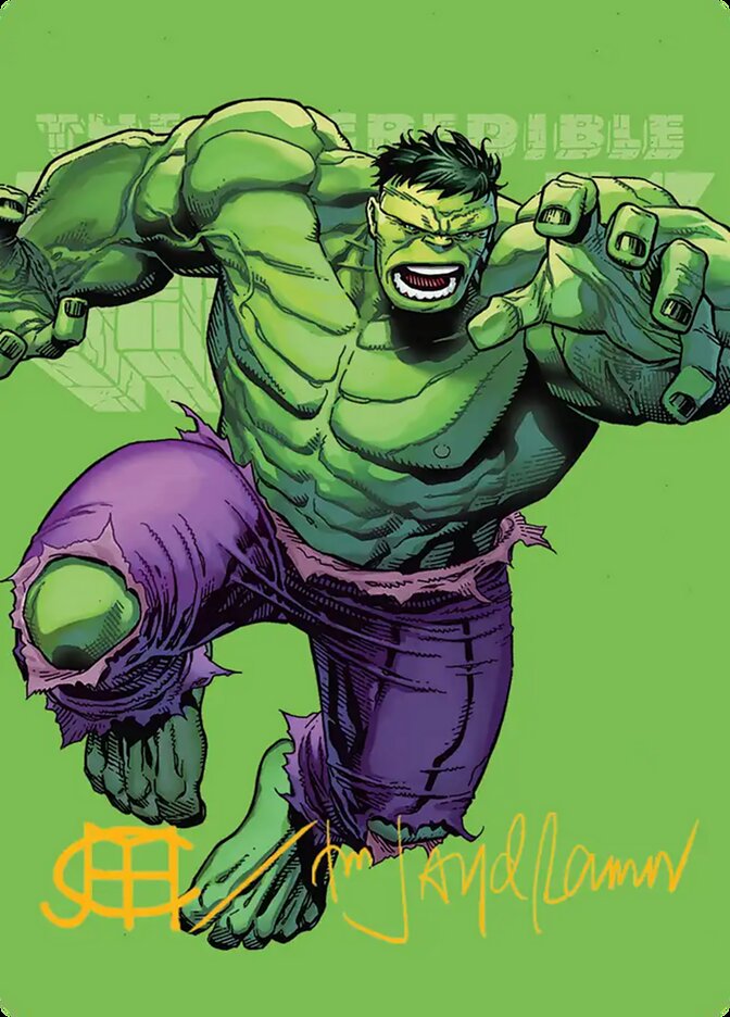 The Incredible Hulk // The Incredible Hulk — Marvel Super Heroes Art Series (AMSH) #28