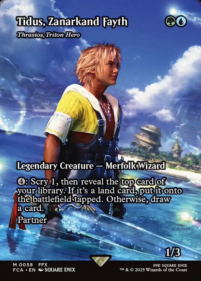 Thrasios, Triton Hero — Final Fantasy: Through the Ages (FCA) #58