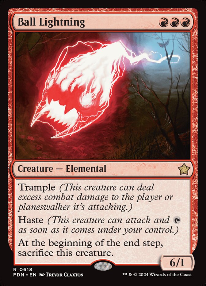 Ball Lightning — Foundations (FDN) #618