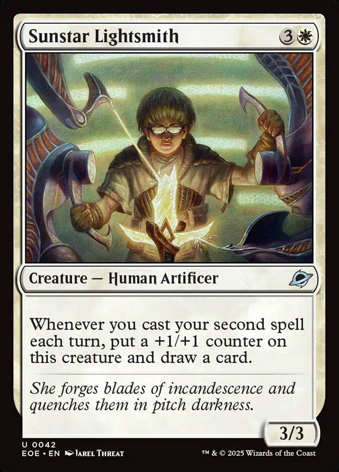Sunstar Lightsmith — Edge of Eternities (EOE) #42
