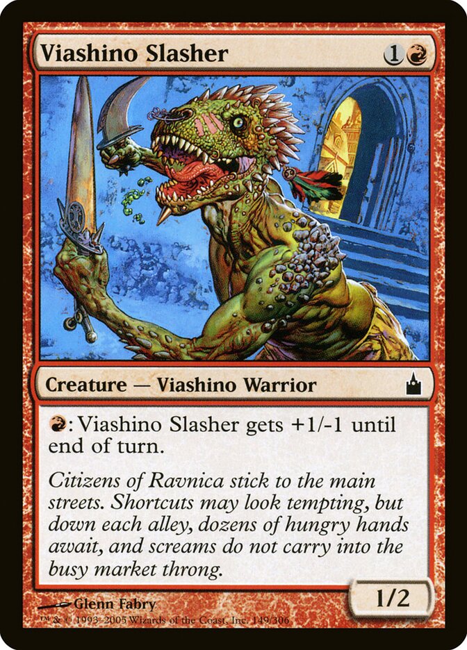 Viashino Slasher — Ravnica: City of Guilds (RAV) #149