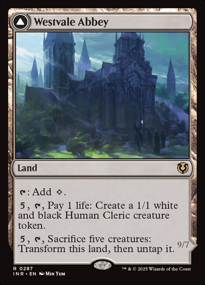 Westvale Abbey // Ormendahl, Profane Prince — Innistrad Remastered (INR) #287