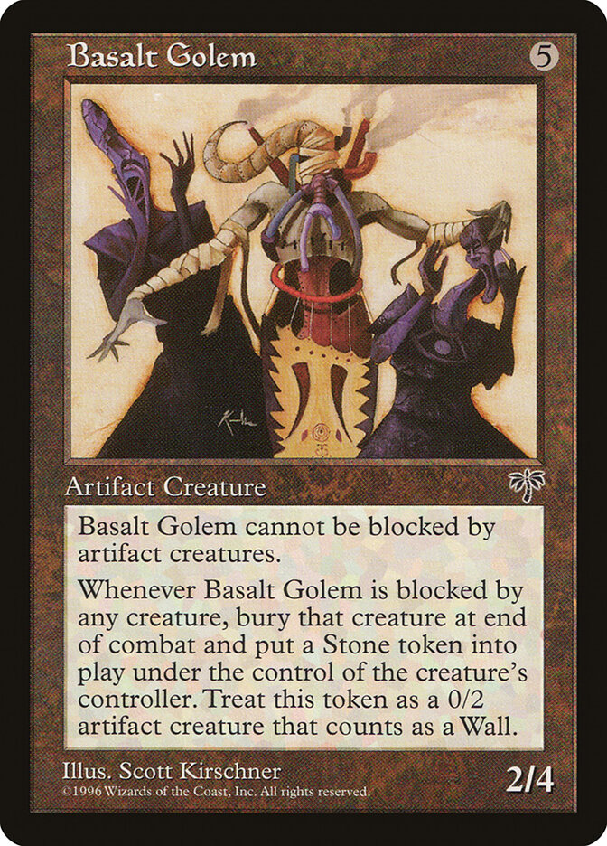 Basalt Golem — Mirage (MIR) #294