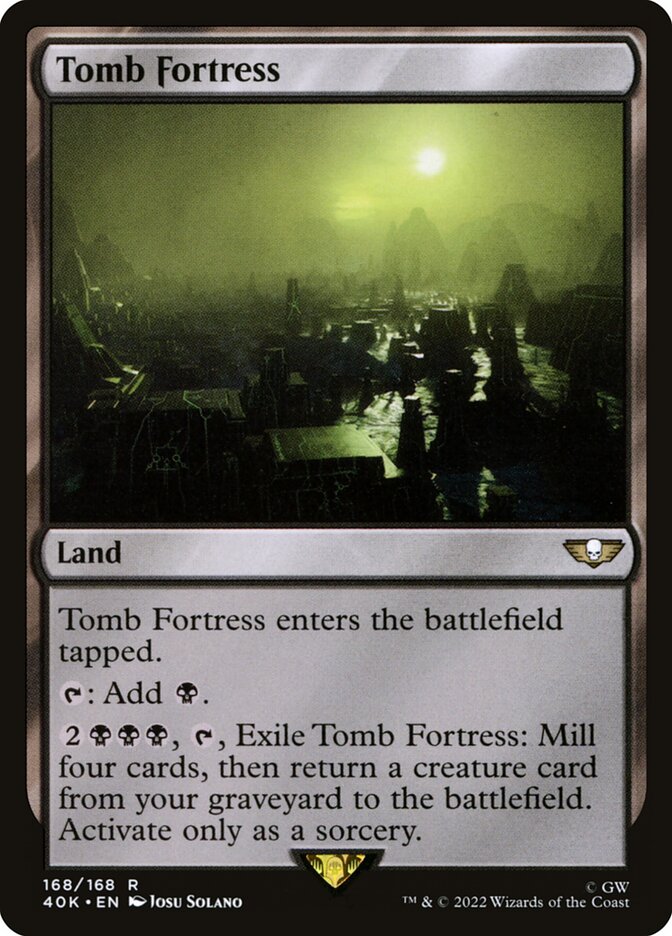 Tomb Fortress — Warhammer 40,000 Commander (40K) #168