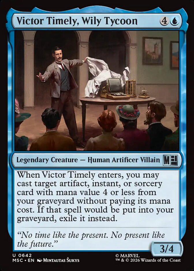 Victor Timely, Wily Tycoon — Marvel Super Heroes Commander (MSC) #642