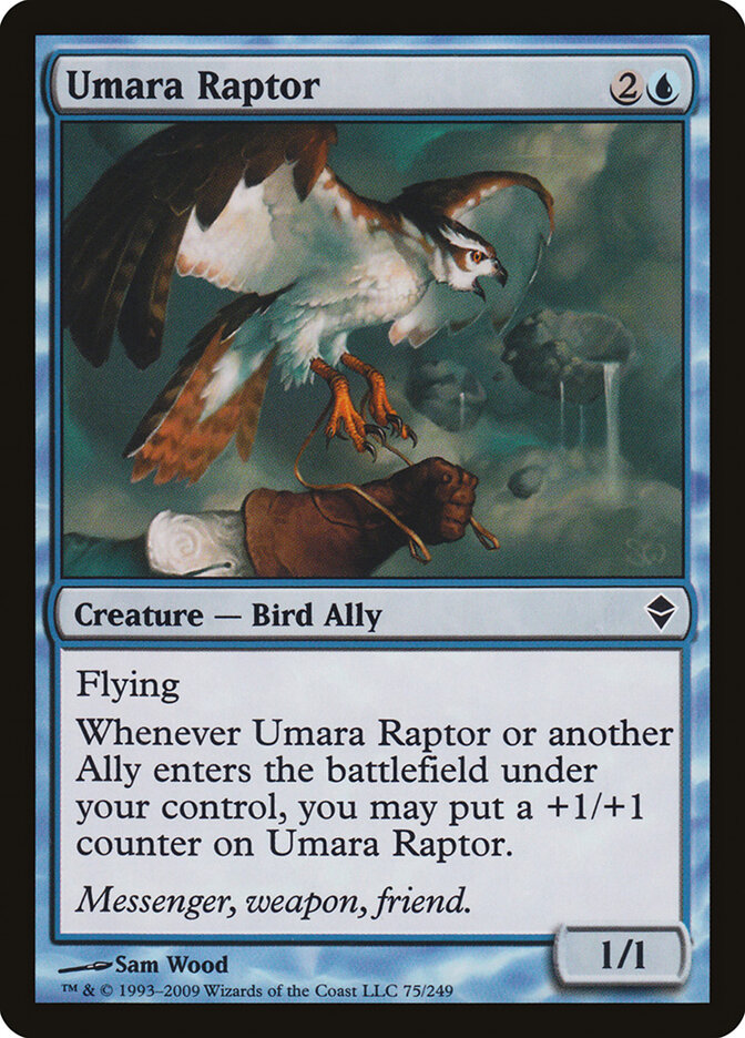Umara Raptor — Zendikar (ZEN) #75