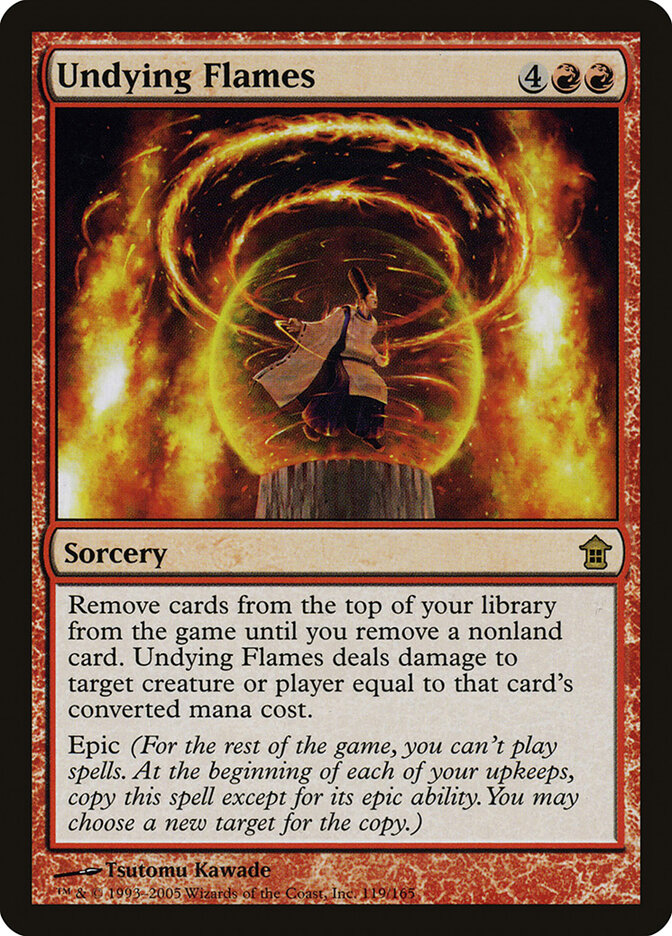 Undying Flames — Saviors of Kamigawa (SOK) #119
