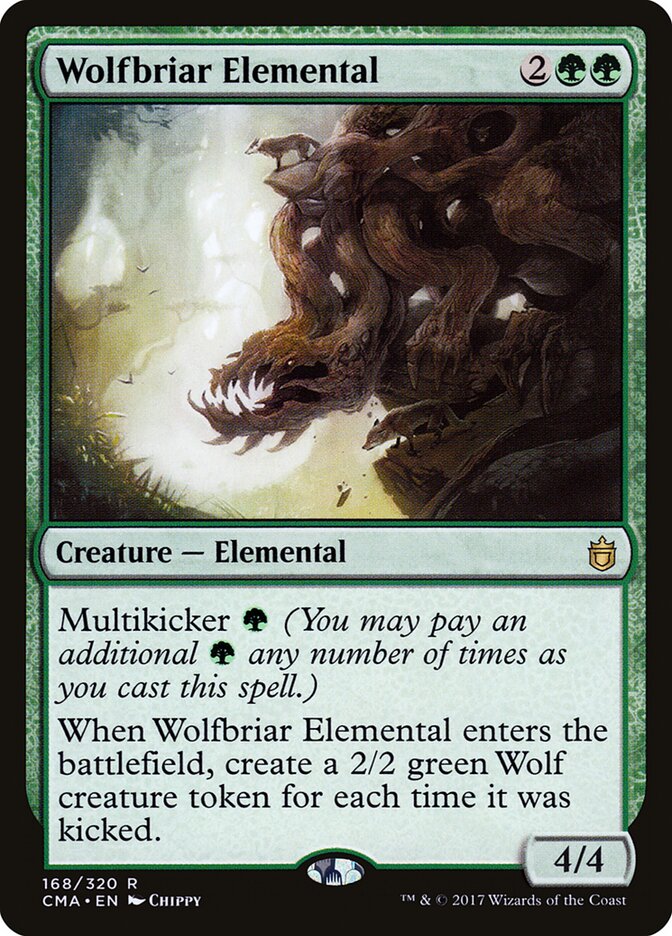 Wolfbriar Elemental — Commander Anthology (CMA) #168