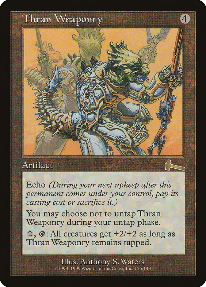 Thran Weaponry — Urza's Legacy (ULG) #135