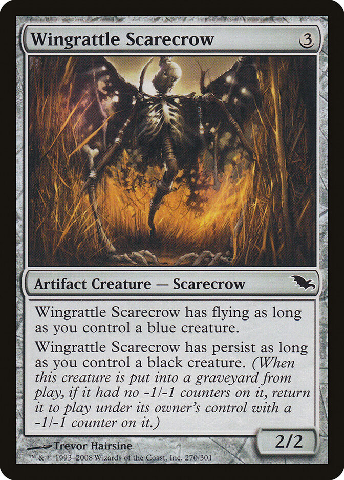 Wingrattle Scarecrow — Shadowmoor (SHM) #270