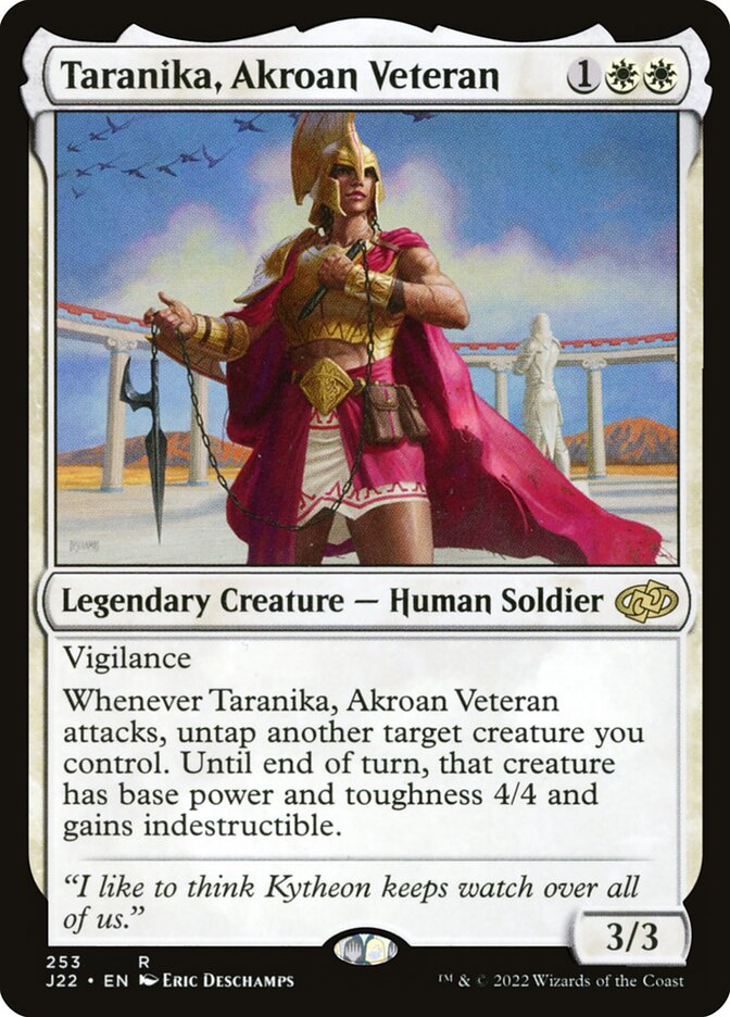 Taranika, Akroan Veteran — Jumpstart 2022 (J22) #253