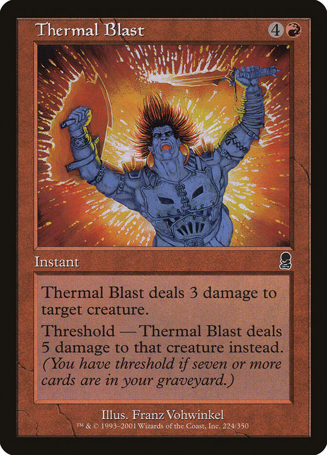 Thermal Blast — Odyssey (ODY) #224