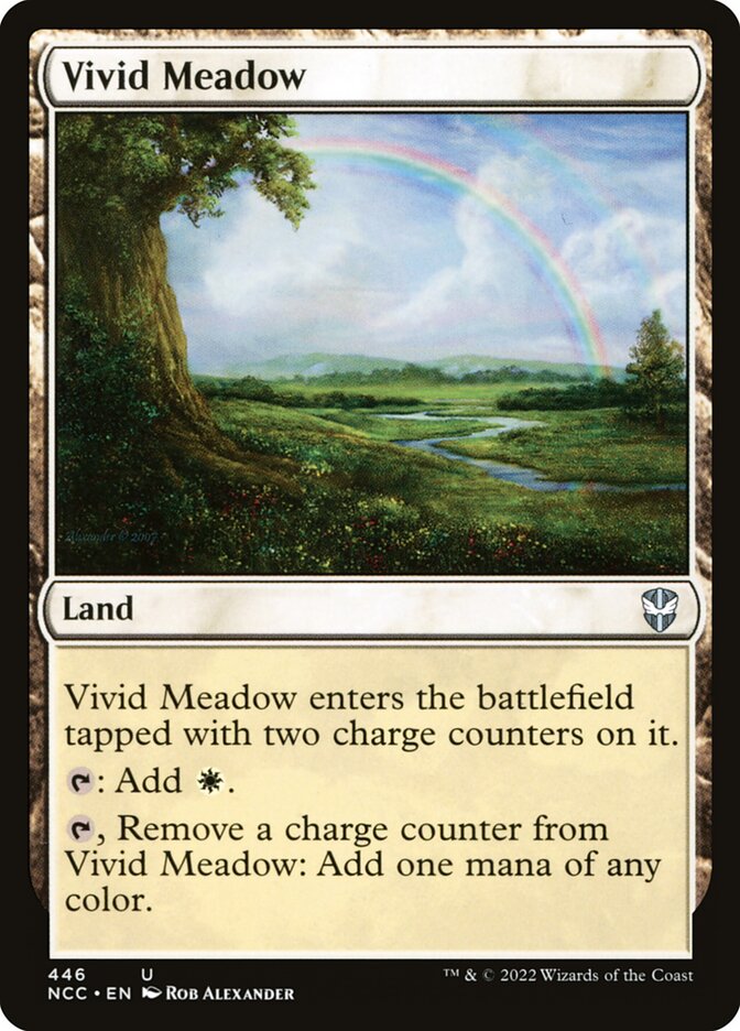 Vivid Meadow — New Capenna Commander (NCC) #446