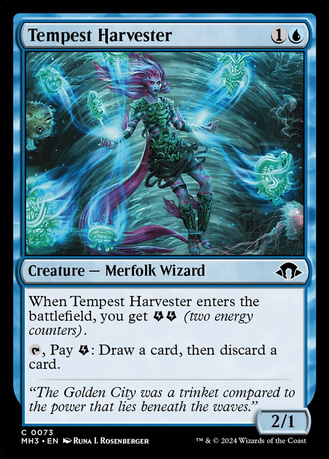 Tempest Harvester — Modern Horizons 3 (MH3) #73