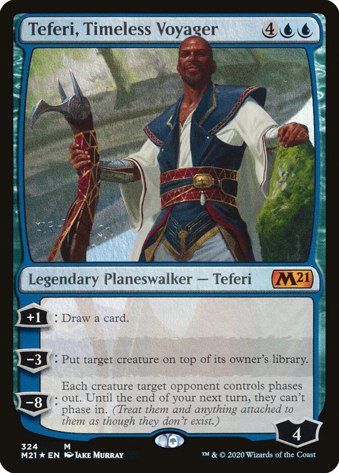 Teferi, Timeless Voyager — Core Set 2021 (M21) #324
